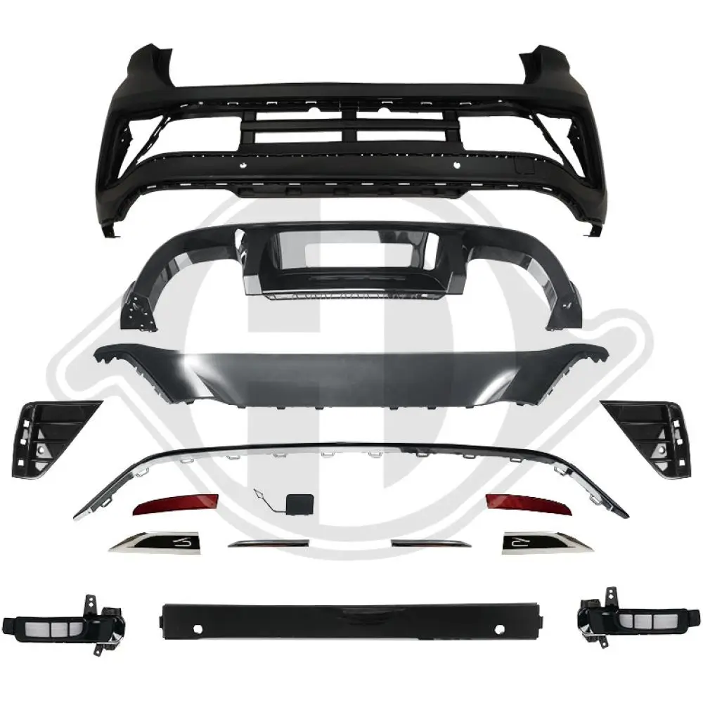 Stoßfänger hinten DIEDERICHS 2240255