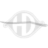 Zier-/Schutzleiste, Kühlergitter rechts DIEDERICHS 2240842