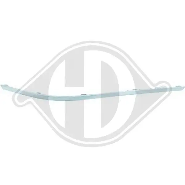 Zier-/Schutzleiste, Stoßfänger hinten rechts DIEDERICHS 2247066