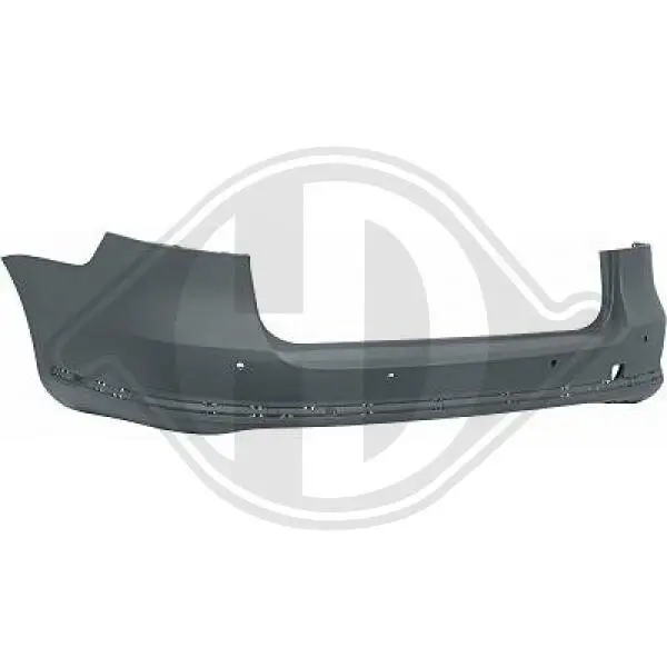 Stoßfänger hinten DIEDERICHS 2248756