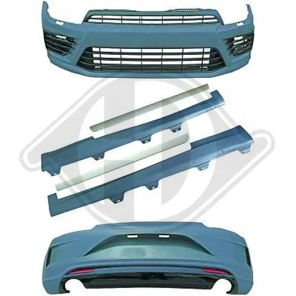 Stoßfänger vorne hinten DIEDERICHS 2251550