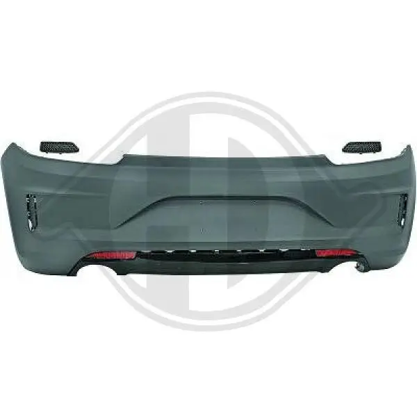 Stoßfänger hinten DIEDERICHS 2251555