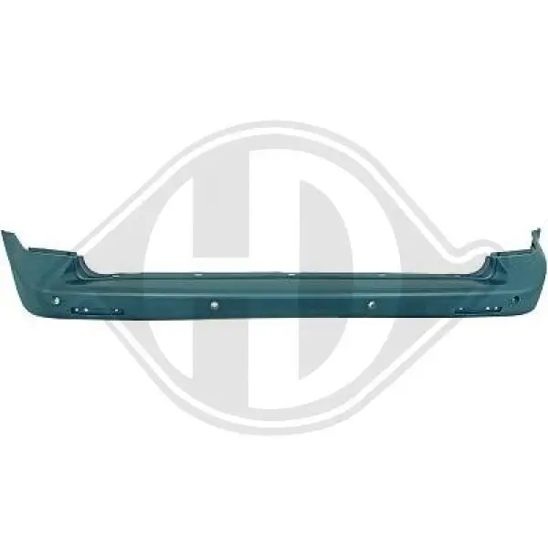 Stoßfänger hinten DIEDERICHS 2272057