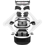 Stoßfänger vorne hinten Fahrzeugseite DIEDERICHS 2273250