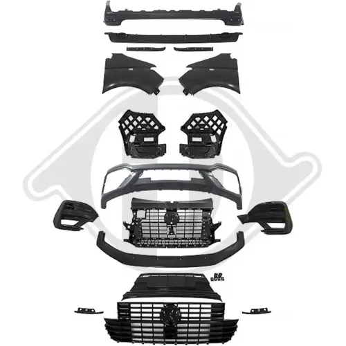 Stoßfänger vorne hinten DIEDERICHS 2274351 Bild Stoßfänger vorne hinten DIEDERICHS 2274351
