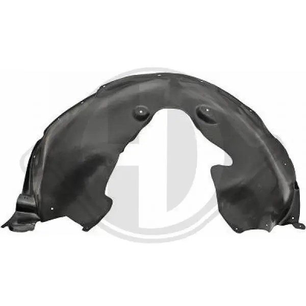 Verkleidung, Radhaus vorne rechts DIEDERICHS 2286808