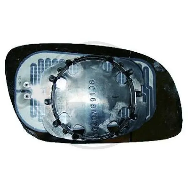 Spiegelglas, Außenspiegel rechts DIEDERICHS 2295226