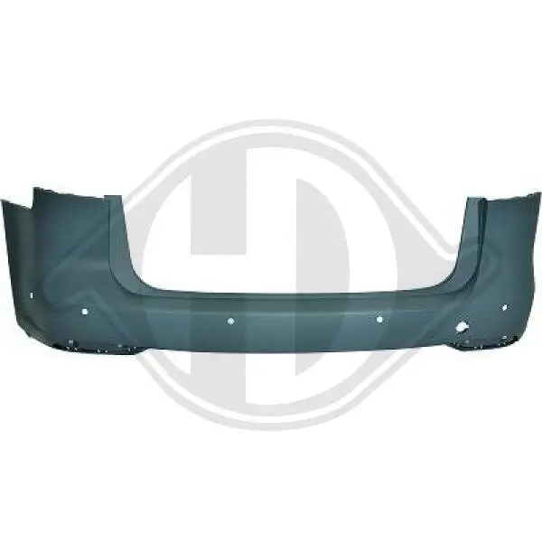 Stoßfänger hinten DIEDERICHS 2296056