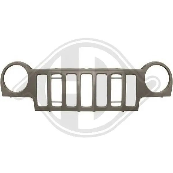 Kühlergitter außen DIEDERICHS 2600040