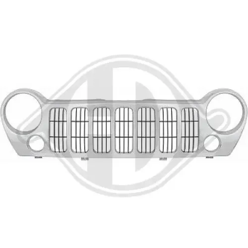 Kühlergitter DIEDERICHS 2601042 Bild Kühlergitter DIEDERICHS 2601042