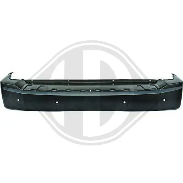 Stoßfänger hinten DIEDERICHS 2602056