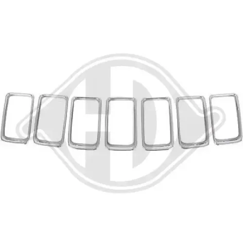 Zier-/Schutzleistensatz, Kühlergitter DIEDERICHS 2613141 Bild Zier-/Schutzleistensatz, Kühlergitter DIEDERICHS 2613141