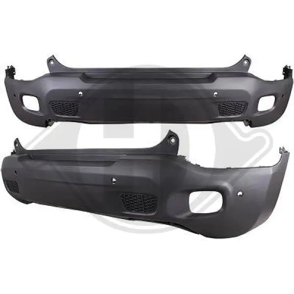 Stoßfänger hinten DIEDERICHS 2660156