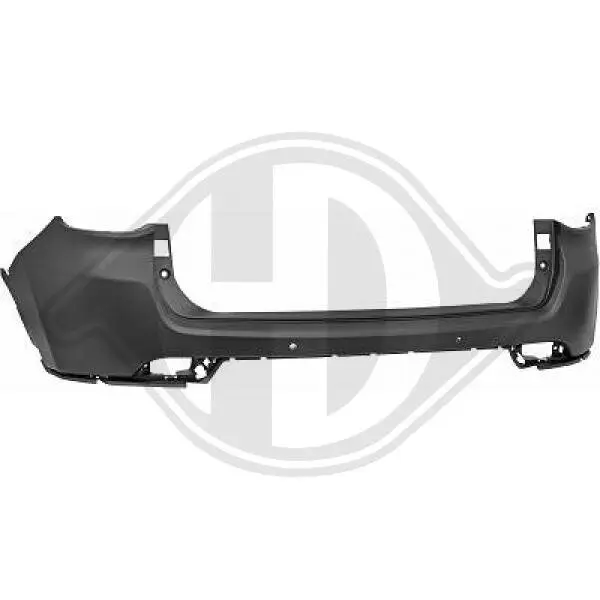 Stoßfänger hinten DIEDERICHS 2680056