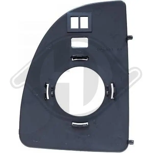 Spiegelglas, Außenspiegel rechts DIEDERICHS 3481228