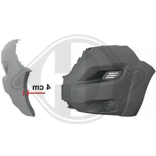 Stoßfänger vorne links DIEDERICHS 3484753 Bild Stoßfänger vorne links DIEDERICHS 3484753