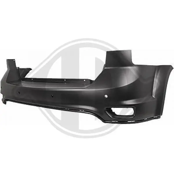 Stoßfänger hinten DIEDERICHS 3570056