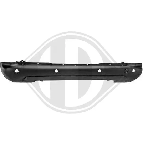 Stoßfänger mitte hinten DIEDERICHS 4013657