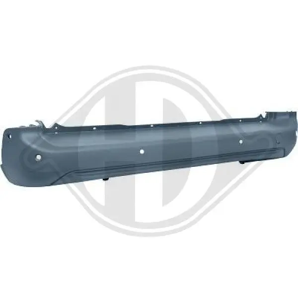 Stoßfänger hinten DIEDERICHS 4014757