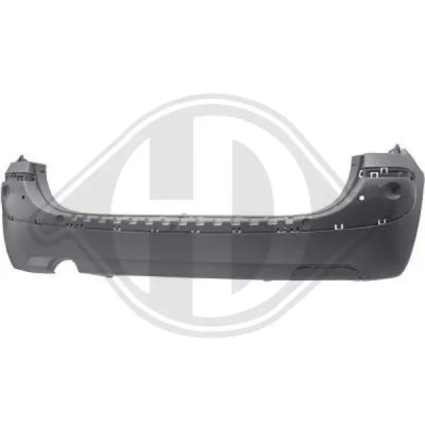 Stoßfänger hinten DIEDERICHS 4071655