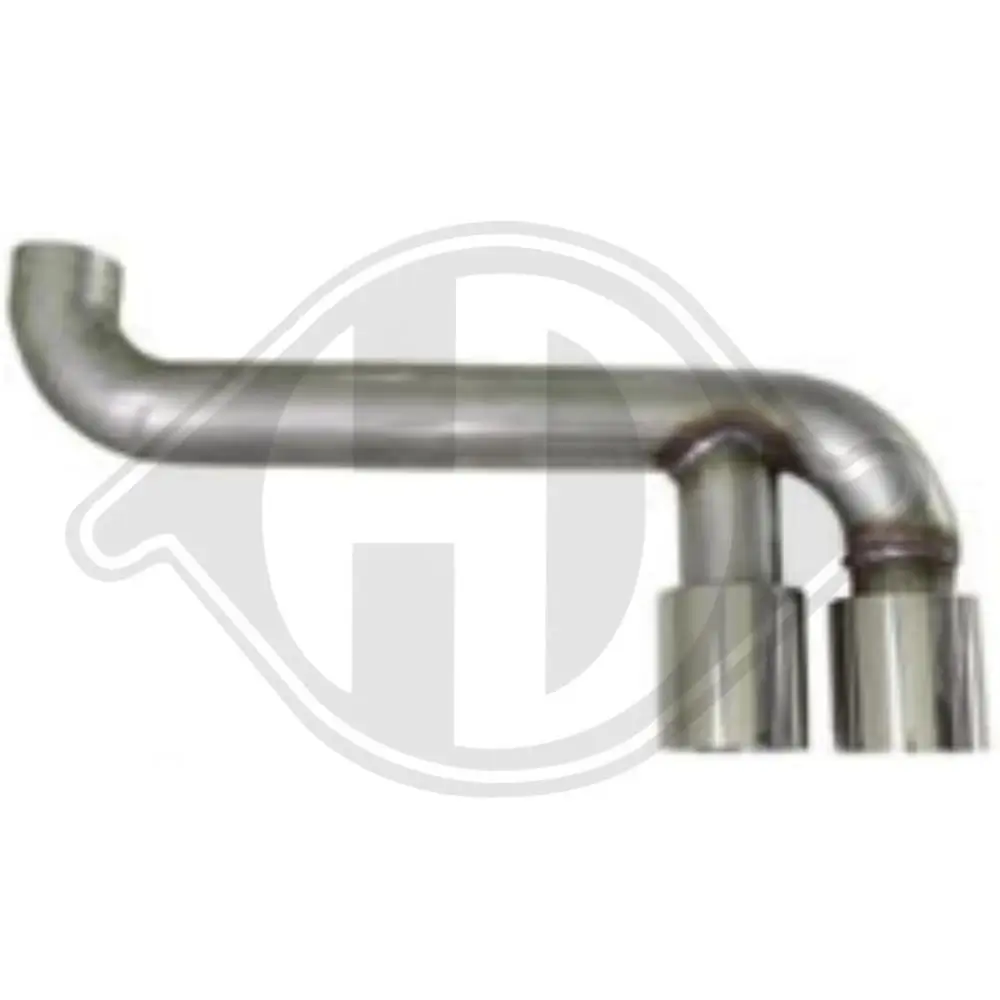 Endrohrblende hinten Mitte DIEDERICHS 4120800