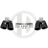 Endrohrblende hinten links hinten rechts DIEDERICHS 4122503