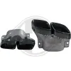 Endrohrblende rechts links hinten DIEDERICHS 4167304