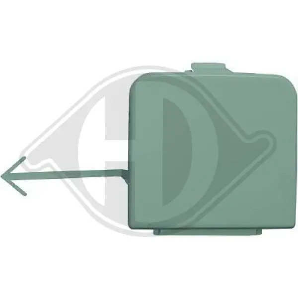 Klappe, Abschlepphaken vorne DIEDERICHS 4212064