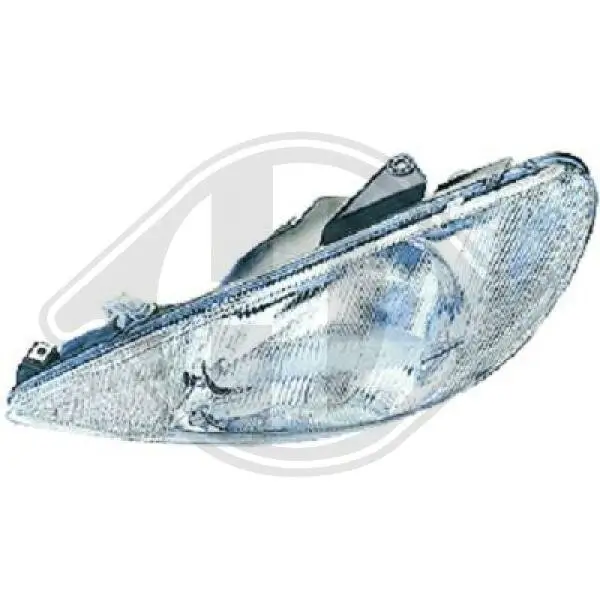 Hauptscheinwerfer links DIEDERICHS 4225981