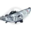 Hauptscheinwerfer links DIEDERICHS 4226081 Bild Hauptscheinwerfer links DIEDERICHS 4226081