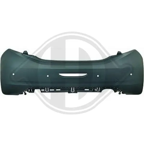 Stoßfänger hinten DIEDERICHS 4227156