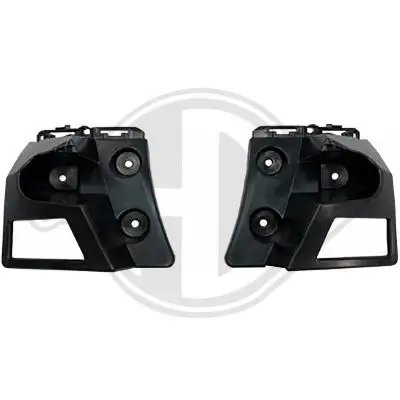 Halter, Stoßfänger hinten links rechts DIEDERICHS 4237165