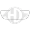 Zier-/Schutzleiste, Kühlergitter DIEDERICHS 4244041