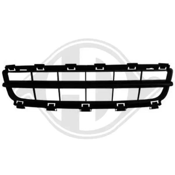 Lüftungsgitter, Stoßfänger Mitte DIEDERICHS 4413245