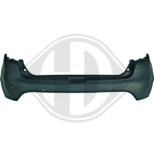 Stoßfänger oben hinten DIEDERICHS 4416056