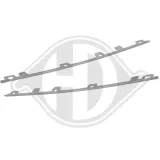 Zier-/Schutzleistensatz, Kühlergitter DIEDERICHS 4417142