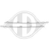 Zier-/Schutzleistensatz, Kühlergitter DIEDERICHS 4446043