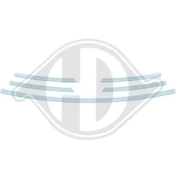 Zier-/Schutzleiste, Kühlergitter DIEDERICHS 4497042