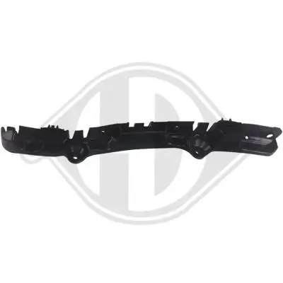 Halter, Stoßfänger hinten rechts DIEDERICHS 4561068