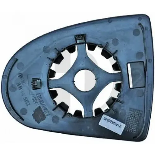 Spiegelglas, Außenspiegel rechts DIEDERICHS 5807126 Bild Spiegelglas, Außenspiegel rechts DIEDERICHS 5807126