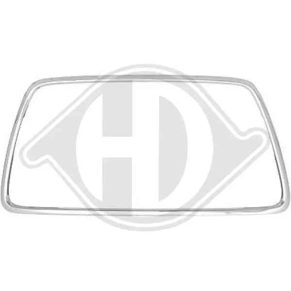 Rahmen, Kühlergitter DIEDERICHS 5808044