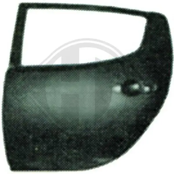 Tür, Karosserie hinten rechts DIEDERICHS 5881822