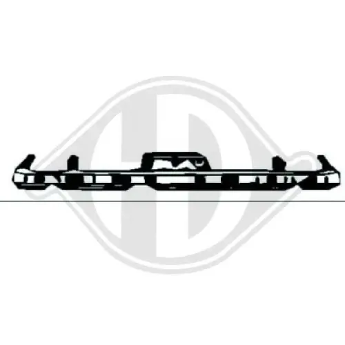 Aufpralldämpfer, Stoßfänger hinten DIEDERICHS 6011165 Bild Aufpralldämpfer, Stoßfänger hinten DIEDERICHS 6011165