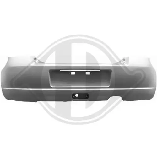 Stoßfänger hinten DIEDERICHS 6414055 Bild Stoßfänger hinten DIEDERICHS 6414055