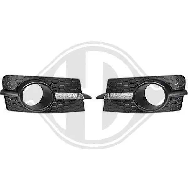 Lüftungsgitter, Stoßfänger links rechts DIEDERICHS 6414545