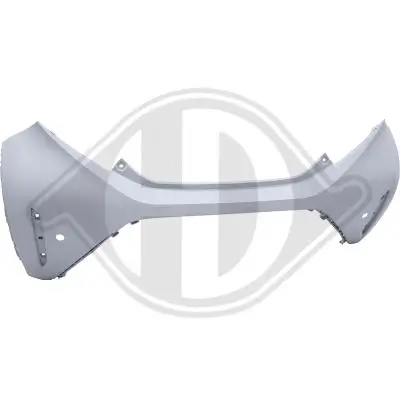 Stoßfänger hinten DIEDERICHS 6602056 Bild Stoßfänger hinten DIEDERICHS 6602056