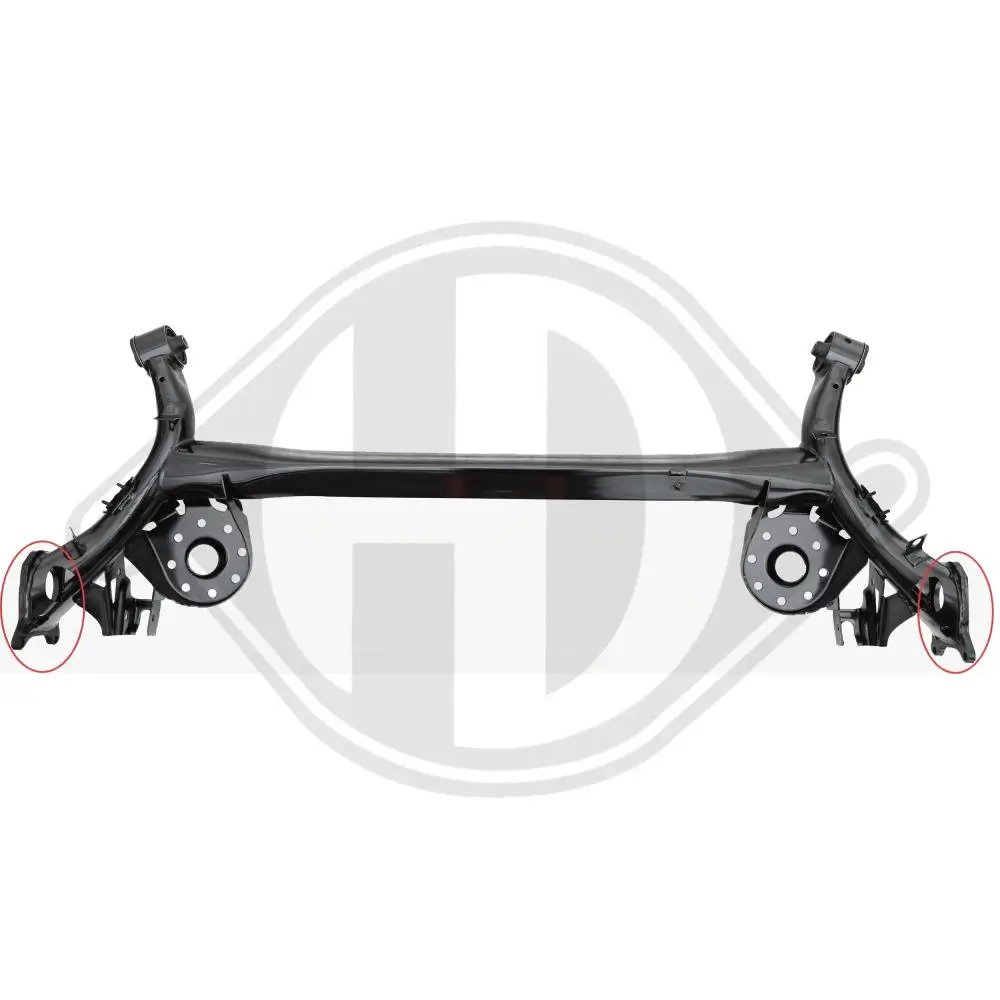 Achskörper 1. Hinterachse DIEDERICHS 6606519