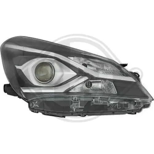 Hauptscheinwerfer rechts DIEDERICHS 6607380 Bild Hauptscheinwerfer rechts DIEDERICHS 6607380