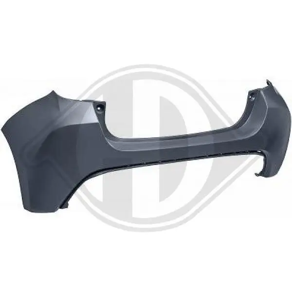 Stoßfänger hinten DIEDERICHS 6608055