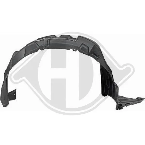 Verkleidung, Radhaus vorne rechts DIEDERICHS 6660008